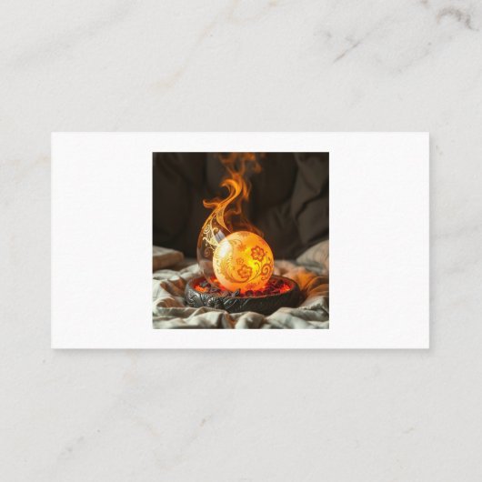 Geheimnisvolle Dracheneier – Ursprung des Feuers Visitenkarte (Rückseite)