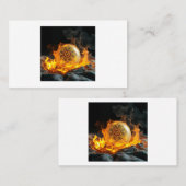 Geheimnisvolle Dracheneier – Ursprung des Feuers Visitenkarte (Vorne/Hinten)