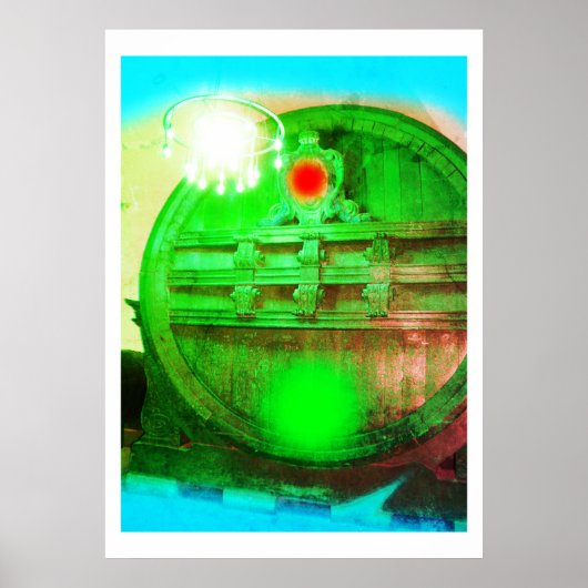 Geheimnisvolle Gewölbekunst Poster (Vorne)