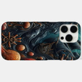 Geheimnisvolle Ozeanszene mit Schiffen und Meeresl Case-Mate iPhone Hülle (Rückseite (Horizontal))