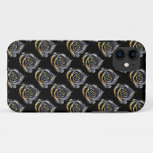Geheimnisvolle schwarze Rose Case-Mate iPhone Hülle (Rückseite (Horizontal))
