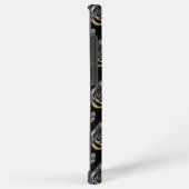 Geheimnisvolle schwarze Rose Samsung Galaxy Hülle (Rechte Seite)