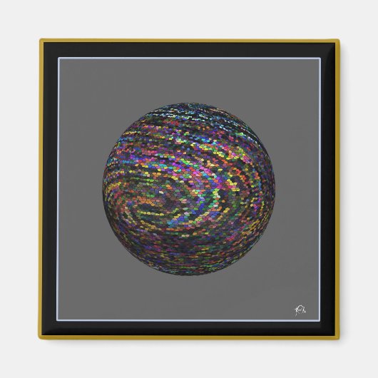 Geheimnisvolle Sphäre Magnet (Vorne)