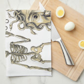 Geheimnisvolle Symbole Küchentuch (Viertel Falte)