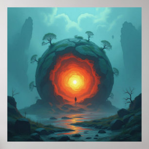 Geheimnisvoller Erdkern  Das Herz unseres Planeten Poster