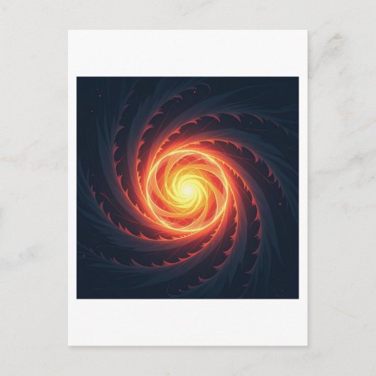 Geheimnisvoller Erdkern Das Herz unseres Planeten Postkarte (Vorderseite)