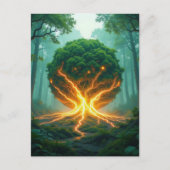 Geheimnisvoller Erdkern  Das Herz unseres Planeten Postkarte (Vorderseite)