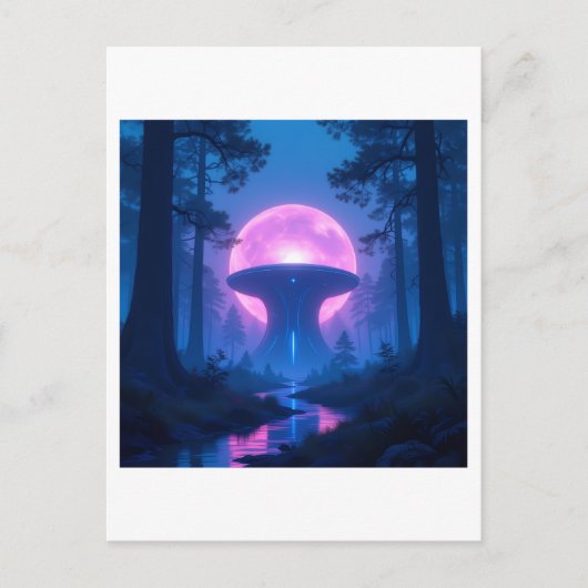 Geheimnisvoller Erdkern Das Herz unseres Planeten Postkarte (Vorderseite)