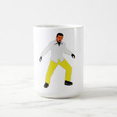 Geheimnisvoller Mann Blick Kaffeetasse (Mittel)