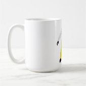 Geheimnisvoller Mann Blick Kaffeetasse (Links)