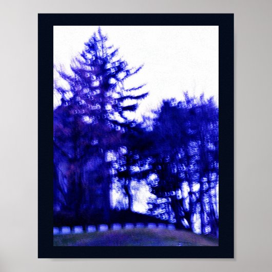 geheimnisvoller Wald Poster (Vorne)