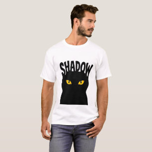 Geheimnisvolles Design mit schwarzen Katzen Augen T-Shirt
