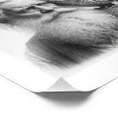 Geheimniswahrer: Alter Mann mit Barnerhaube Kunst Fotodruck (Ecke)