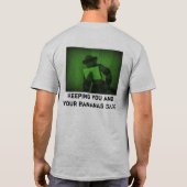 Geheimoperation Ninjamonkey T-Shirt (Rückseite)