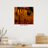 Geheimpferde Poster (Küche)