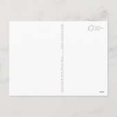 Geheimpostkarte Feiertagspostkarte (Rückseite)