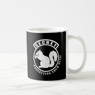 Geheimquirrel-Patch schützt Ihre Nüsse Kaffeetasse