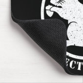 Geheimquirrel-Patch schützt Ihre Nüsse Mousepad (Ecke)