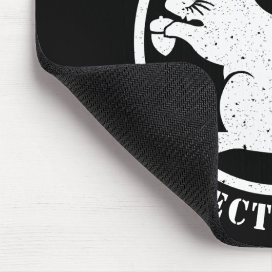 Geheimquirrel-Patch schützt Ihre Nüsse Mousepad (Ecke)