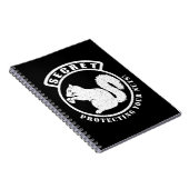 Geheimquirrel-Patch schützt Ihre Nüsse Notizblock (Rechte Seite)