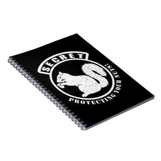 Geheimquirrel-Patch schützt Ihre Nüsse Notizblock (Rechte Seite)