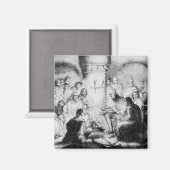 Geheimstudie über Wycliffes Bibel Magnet (Vorderseite/Rückseite)