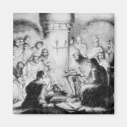Geheimstudie über Wycliffes Bibel Magnet (Vorne)