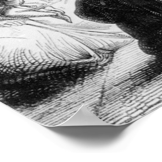 Geheimstudie über Wycliffes Bibel Poster (Ecke)