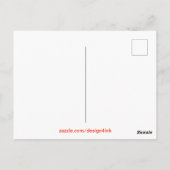 Geheimtipp-Briefmarke Postkarte (Rückseite)