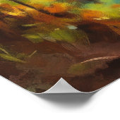 Geheimtipp Schillerplatz im Herbst Kunst und Kultu Poster (Ecke)