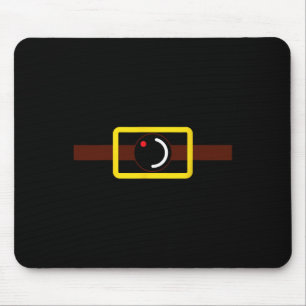 Geheimvideoaufzeichnung Witziges KameraHalloween K Mousepad
