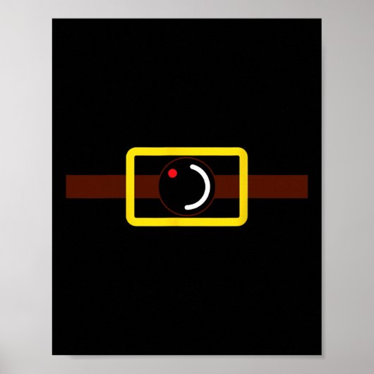 Geheimvideoaufzeichnung Witziges KameraHalloween K Poster (Vorne)