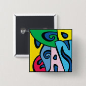 GEHEN - Art 1 VEGAN Button (Vorne & Hinten)