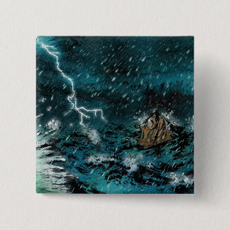 Gehen auf Wasser Jesus Button