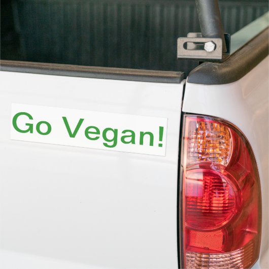 gehen Autoaufkleber veganer (Auf Lkw)