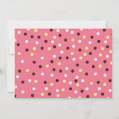 GEHEN BANANEN - kleines Affe-Party Einladungen (Rückseite)