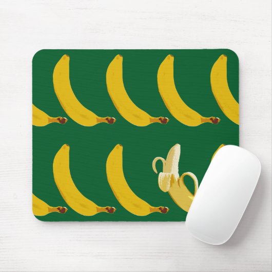 Gehen Bananen Mousepad (Mit Mouse)