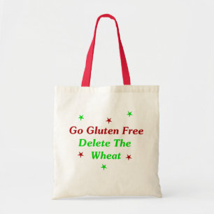 Gehen das freie Gluten: Löschen Sie den Weizen Tragetasche