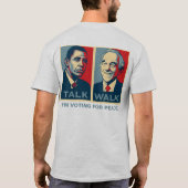 Gehen das Gesprächs-Ron Paul Shirt (Rückseite)