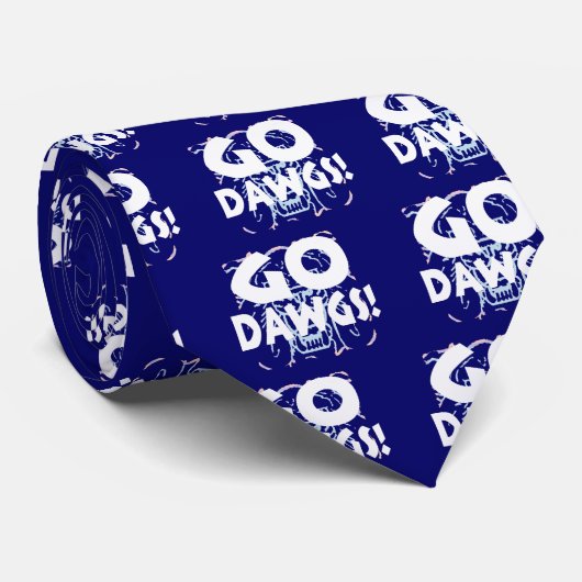 Gehen Dawgs2 Krawatte (Gerollt)