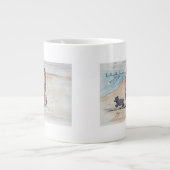 Gehen der Hund - 03 Jumbo-Tasse (Vorderseite)