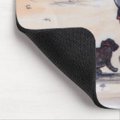 Gehen der Hund - 05 Mousepad (Ecke)