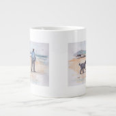 gehen der Hund - 07 Jumbo-Tasse (Vorderseite)