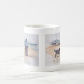 gehen der Hund - 07 Kaffeetasse (Mittel)
