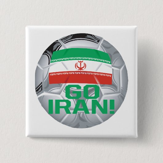 Gehen der Iran Button (Vorderseite)