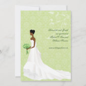 Gehen die Gang-Brautparty-Einladung Einladung (Rückseite)