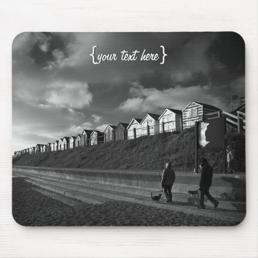 Gehen die Hunde Mousepad (Vorne)