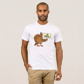 , GEHEN DIE TÜRKEI-MITTEILUNG VEGAN T-Shirt (Vorne ganz)