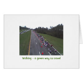 Gehen - eine grüne Weise zu reisen