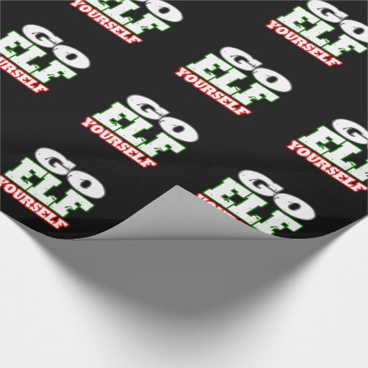 GEHEN ELF SICH GESCHENKPAPIER (Ecke)